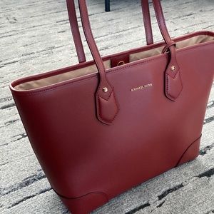 New Michael Kors Saylor Large Leather Tote